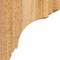 Ekena Millwork Pescadero Rough Sawn Corbel, Western Red Cedar, 6"W x 6"D x 6"H COR06X06X06PEC00RWR - alternate 2